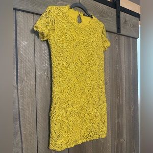 Yellow Cocktail Dress Small